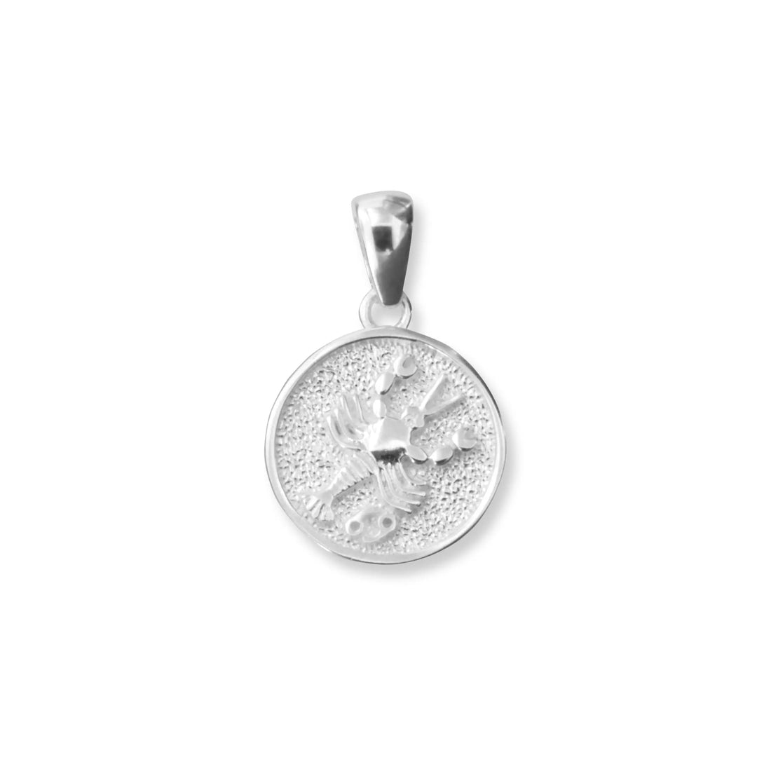 Halskæde, stjernetegn på panser facet kæde, sterlingsølv, 40-50 cm/13 mm OK Silver