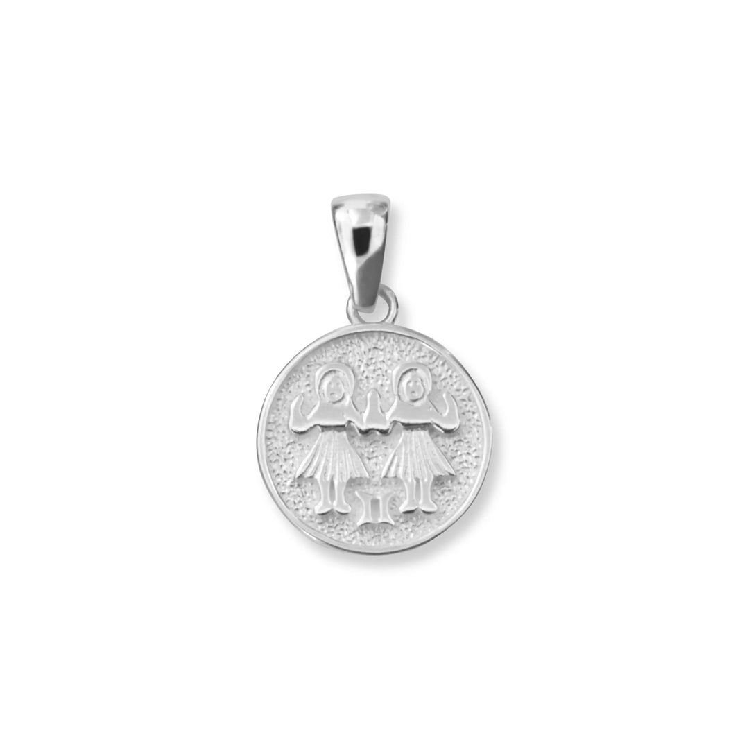 Halskæde, stjernetegn på panser facet kæde, sterlingsølv, 40-50 cm/13 mm OK Silver