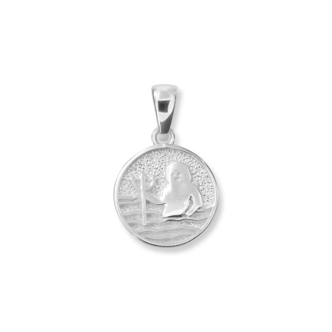 Halskæde, stjernetegn på panser facet kæde, sterlingsølv, 40-50 cm/13 mm OK Silver